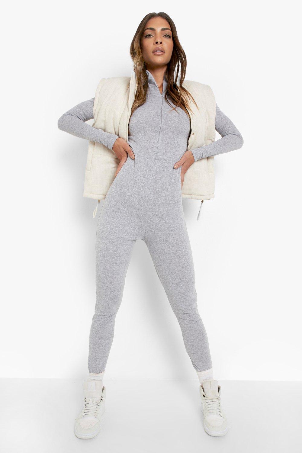 Zip up cheap front jumpsuit